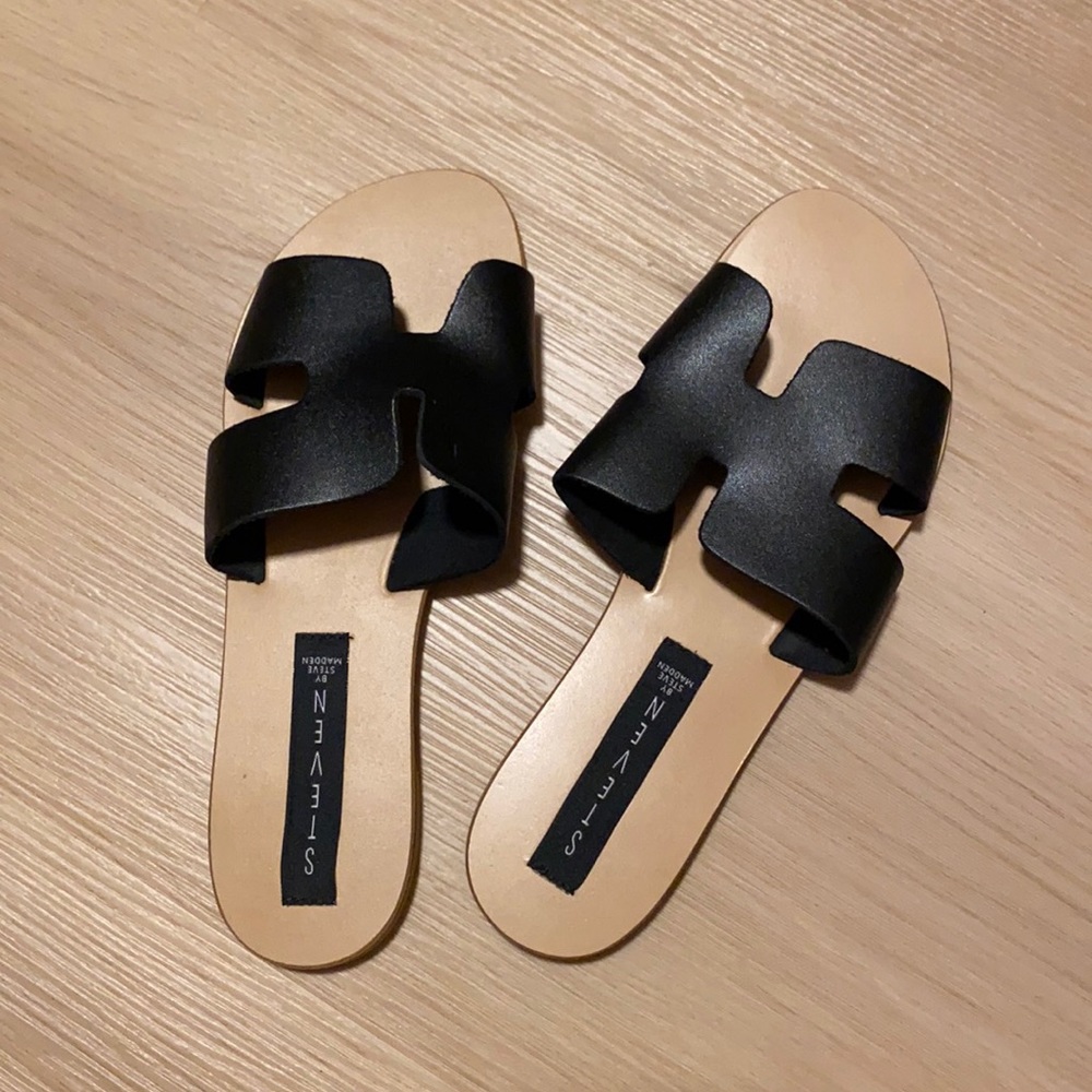 Black sandals